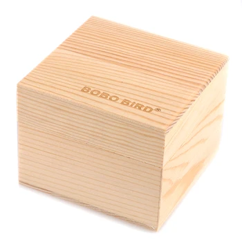 BOBO PAUKŠČIŲ Tuščią Bambuko Medinės dėžės Žiūrėti/Laikrodžių Ir Papuošalų Dėžutės