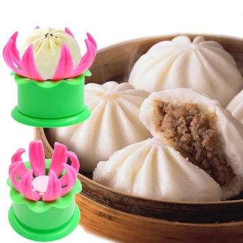 Virtuvės PASIDARYK pats Tešlos Pyragas Kukulis Maker Kinijos Baozi Pelėsių Kepimo ir Konditerijos Priemonė, Virtos Įdaryta Bandelė Formavimo Pelėsių Bun Maker 1pcs