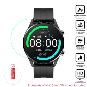 Smartwatch Grūdintas Stiklas, Apsauginė Plėvelė Apsaugas Xiaomi Imilab Smart Žiūrėti W12 Sporto Full Screen Protector Cover Priedai