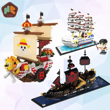 HC Blokai Didelis Dydis LITŲ SAULĖTAS laivų Statybos Žaislai Gabalas Vaikams Dovanos Laivo Modelį, Black Pearl Aukciono Duomenys Vaikai