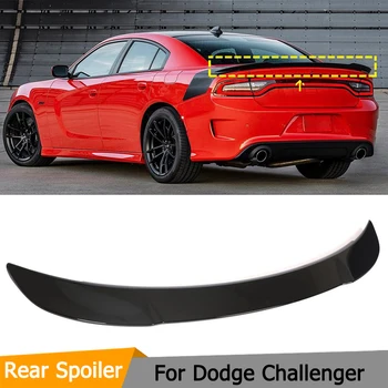 Automobilių Galinis Kamieno Spoileris Sparno Dodge Challenger 2015UP ABS Gloss Black / Matte Black Galinis Kamieno Įkrovos Lūpų Sparno Spoileris