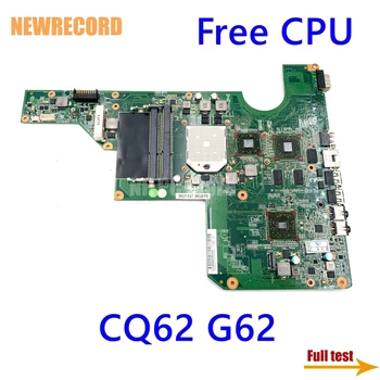 NEWRECORD 610160-001 597673-001 nešiojamojo kompiuterio Plokštę HP CQ62 G62 DDR3 nemokamai CPU Pagrindinės plokštės visą bandymo