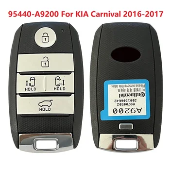 Originali 95440-A9200 Už KIA Carnival 2016-2017 OEM Smart Nuotolinio Rakto PAKABUKU 5 mygtukus 433 MHz HITAG 3 chip FCC SVI-YPFGE05 CN051163