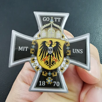 Vokietija Prūsijos Medalis Ordino vokiečių Erelis Reicho Kryžiaus GOTT MIT UNS 1870 Replika
