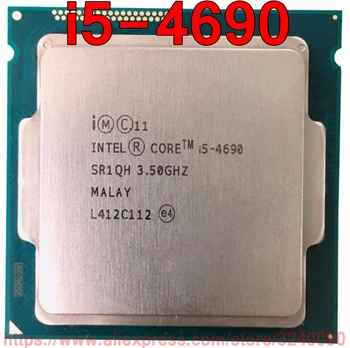 Originalus Intel CPU Core i5-4690 Procesorius 3.50 GHz 6M Quad-Core i5 4690 Lizdas 1150 nemokamas pristatymas greitas laivas iš