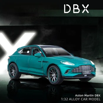 1:32 Lydinio Aston Martin DBX Metalo Diecast Automobilio Modelio Transporto priemonių Traukti Atgal, Garso, Šviesos, Vaikams Berniukas Žaislai, Dovanos, Nemokamas Pristatymas