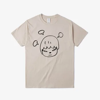 Yoshitomo Nara svajonių marškinėliai Medvilnės Vyrų marškinėliai Naujas Y2k Tee Mielas Juokingas Kawaii Marškinėlius Moterų Japonų Anime viršūnės