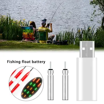 Elektros Žvejybos Plūdės Įkrovimo CR425 Baterijos LED Žvejybos Plūduro Aksesuaras Tiktų Kroviklis Prietaisų Spręsti Priedai