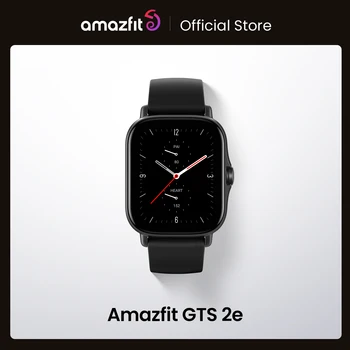 Naujas Pasaulio Amazfit GTS 2e Smartwatch 24H 90 Sporto režimas Alexa Built-in 5 ATM 24 Dienų Baterija, 