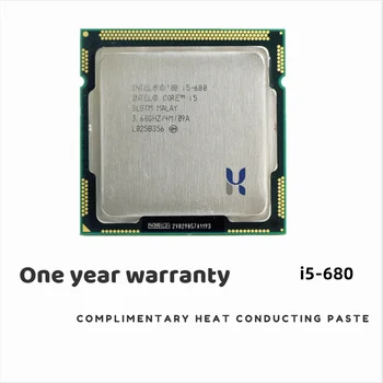 Intel Core i5-680 i5 680 3.6 GHz, Dual-Core CPU Procesorius 4M 73W LGA 1156