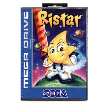 Ristar su būda 16 bitų Sega MD Žaidimo Kortelės, Mega Drive Genesis Vaizdo Konsolės
