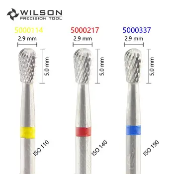 WILSON-Kriaušės Formos ISO 237 029 - Cross Cut - HP Volframo Karbido