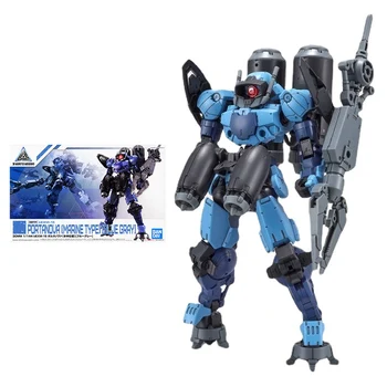 Bandai Gundam Modelio Rinkinio Anime Pav 30MM 1/144 Portanova Jūrų Tipas Mėlyna Pilka Gunpla Modelis Veiksmų Žaislas Pav Žaislai Vaikams